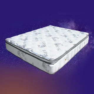 【享樂生活】雅典娜5公分乳膠舒柔布硬式獨立筒床墊(雙人加大6X6.2尺)