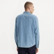 【LEVIS 官方旗艦】男款 寬鬆版牛仔襯衫 / 經典藍 上衣 熱賣單品 A1919-0035