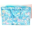 【小禮堂】Sanrio 三麗鷗 防水大型購物袋 - 滿版款 Kitty 酷洛米 大耳狗(平輸品)