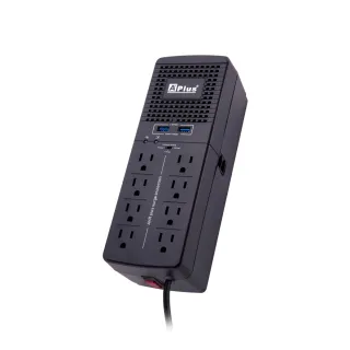 【特優Aplus】PlusShield 2-2000N 含USB充電埠 2000VA 三段式穩壓器(AVR穩壓器)