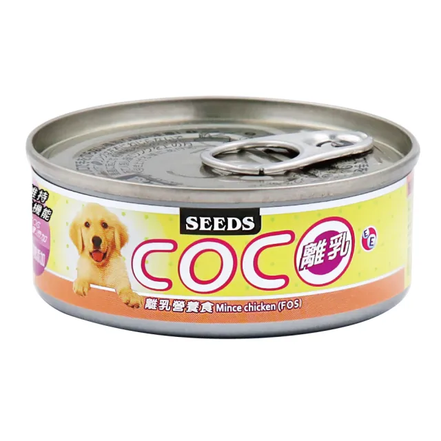【Seeds 聖萊西】COCO愛犬機能營養餐罐80g*24罐(惜時/狗罐/副食/成犬)