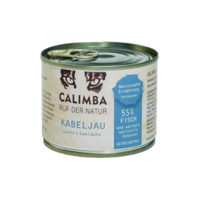 【CALIMBA 凱琳】GRAIN FREE 無穀主食貓罐 200g*24罐組(貓主食罐、貓罐 全齡貓)