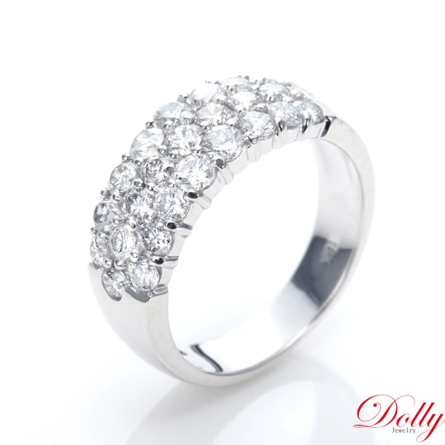 【DOLLY】1.50克拉 輕珠寶18K金鑽石戒指