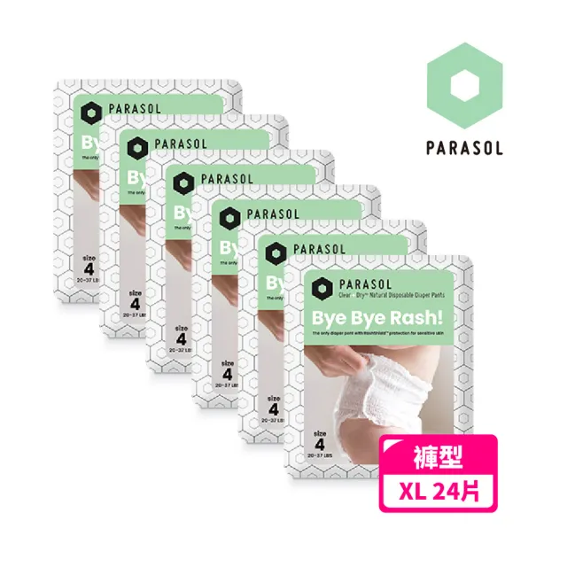 【Parasol】送禮首選獨家果凍褲六入組(褲型XL*6/144片)