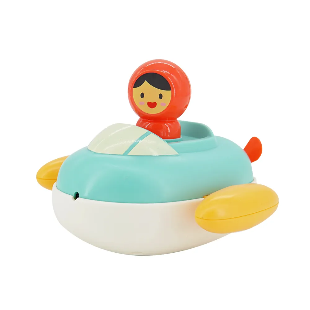 【JoyNa】兒童洗澡戲水玩具 寶寶浴室漂浮潛水艇發條噴水玩具