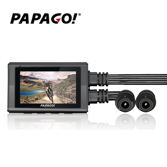 PAPAGO! MOTO 5 GPS-WIFI星光夜視雙鏡頭