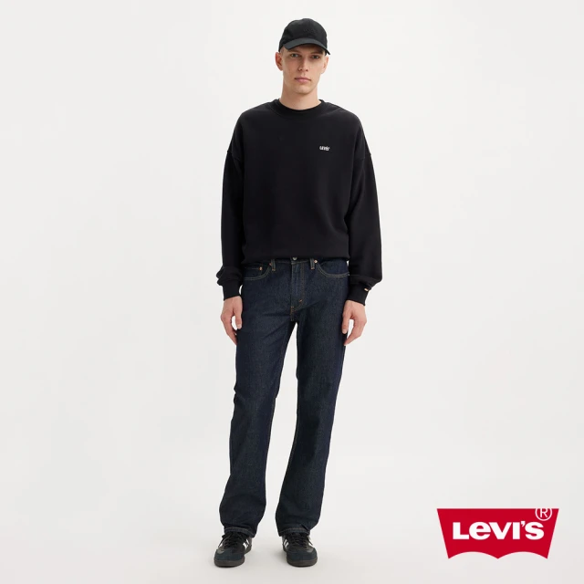 LEVIS 男款 上寬下窄 502舒適窄管涼感牛仔褲/精工淺