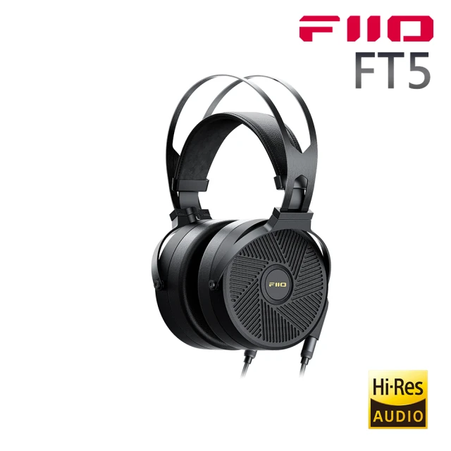 【FiiO】開放式平板振膜耳罩耳機(FT5)