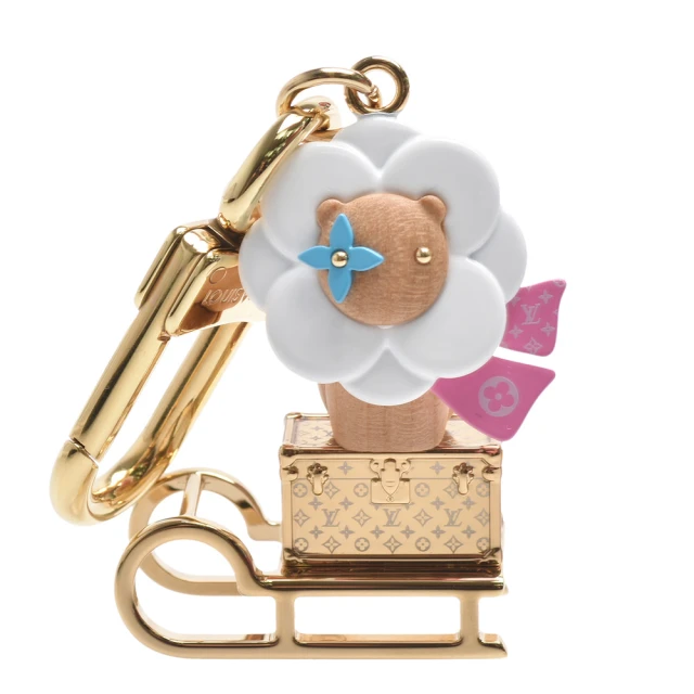 Louis Vuitton 路易威登Louis Vuitton 路易威登 M01437經典Petula Sled小貓吉祥物造型手袋吊飾/鑰匙圈