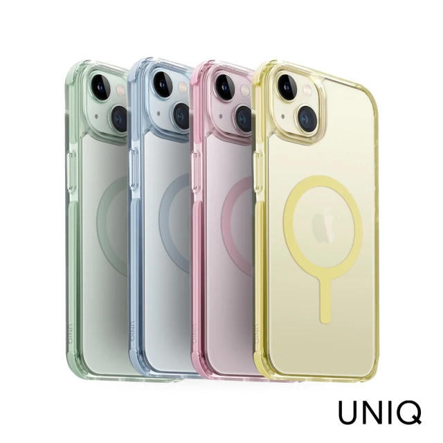 UNIQ iPhone 15 6.1 吋 Combat 四角強化軍規磁吸防摔三料保護殼