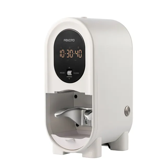 【Felicita】Oval 自動填壓器 黑色、白色(義式咖啡 壓力平均 自動導平 不同力道 自動參數)