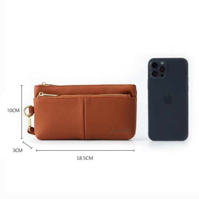 【MoodRiver】手拿包 零錢包 錢包 手腕包 皮夾 卡夾 手機包 隨行包 小包包 萬用包 拉鍊包
