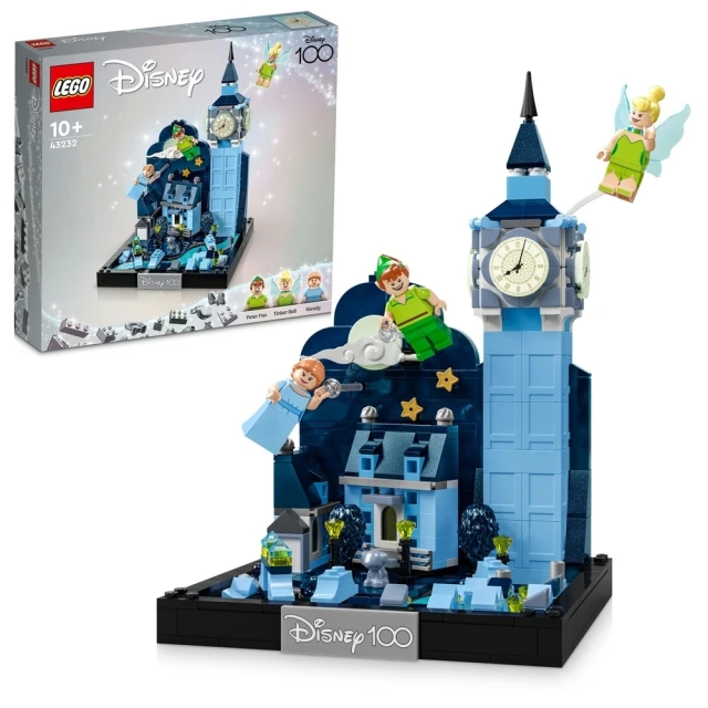 【LEGO 樂高】迪士尼系列 43232 小飛俠彼得潘與溫蒂的倫敦飛翔(Peter Pan & Wendy’s Flight over London)