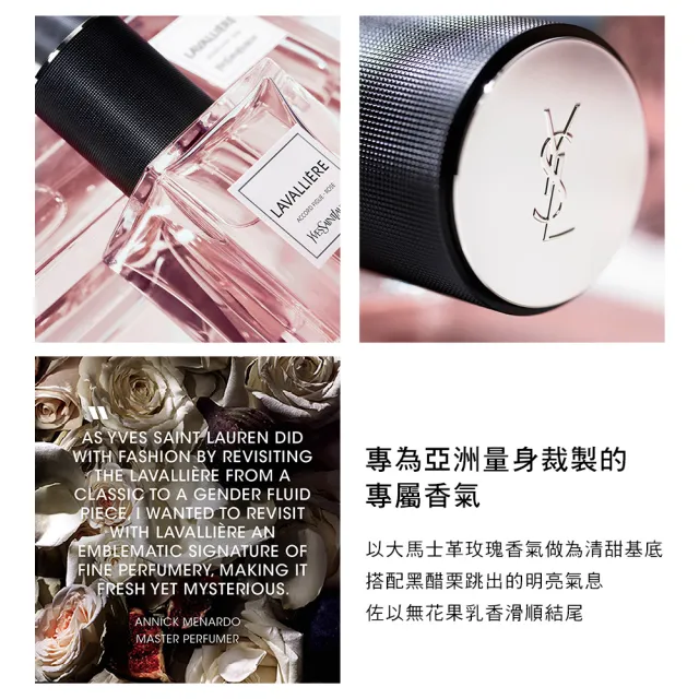 【YSL】官方直營 時尚訂製香水 絲緞領結 125ml