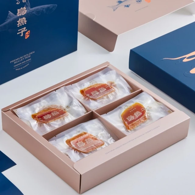 舒果SoFresh 雲林口湖頂級野生烏魚子禮盒x1盒(約4.