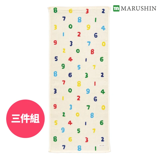 【Marushin 丸真】日本製SOU SOU 聯名今治紗布毛巾3件組