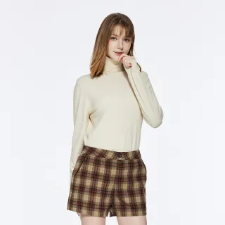 【HONOR 山形屋】氣質格紋短褲-黑/卡其(MOMO獨家限定)