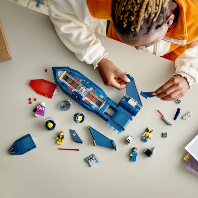 【LEGO 樂高】漫威超級英雄系列 76281 X戰警的噴射機(X-Men X-Jet X戰警 禮物)