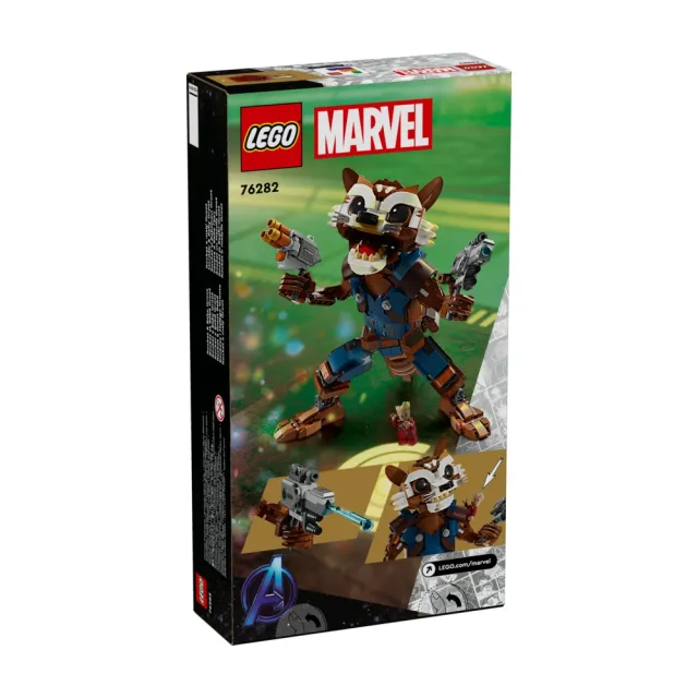 【LEGO 樂高】Marvel超級英雄系列 76282 火箭浣熊和格魯特寶寶(Rocket & Baby Groot 漫威)