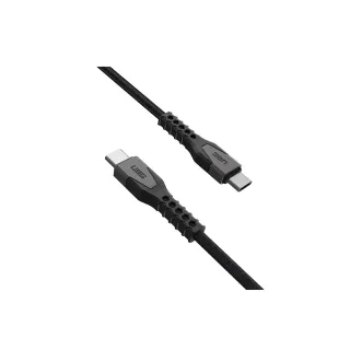 【UAG】USB-C to USB-C 頂級超耐折充電傳輸線1.5M-黑灰(充電線 傳輸線 快充線)