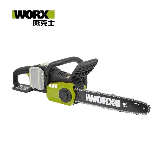 【WORX 威克士】40V 40cm 無刷鋰電鏈鋸機 空機(WD384.9)