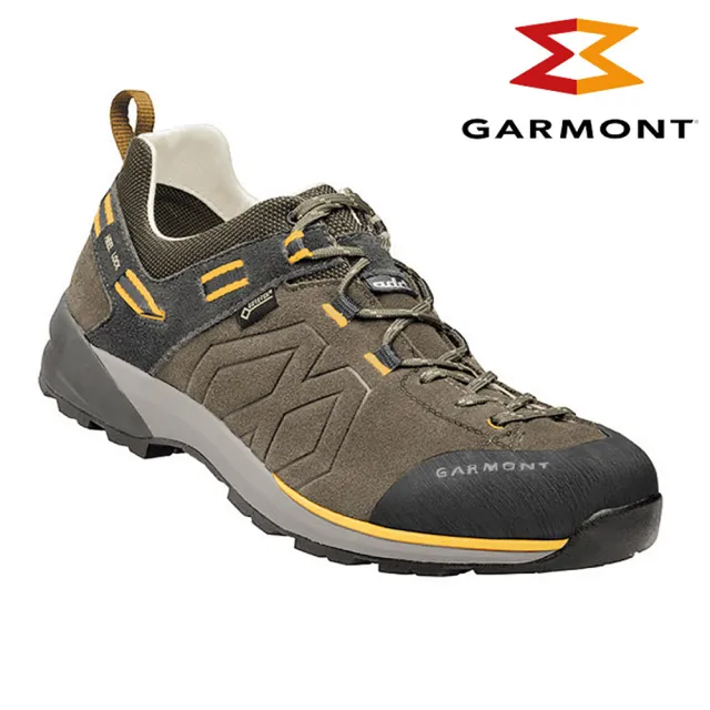 【GARMONT】男款GTX低筒郊山健走鞋Santiago Low GTX 002629(GoreTex 防水透氣 黃金大底 登山健行)