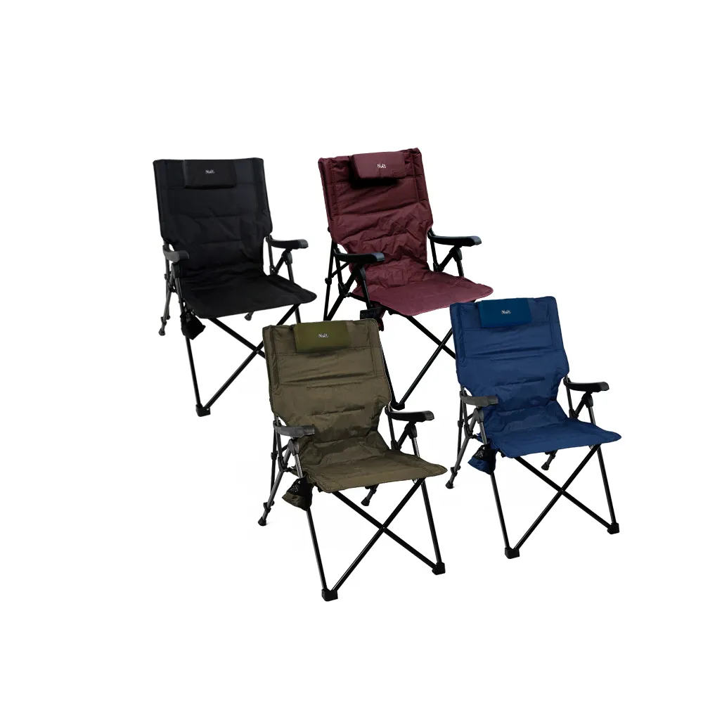 【NUIT 努特】城市獵人 三段大川椅 三段式坐躺椅 100kg 露營椅 段數椅 努特椅摺疊椅戶外椅(NTC73兩入組)