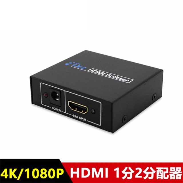 【LineQ】HDMI1.4版 1分2 一進二出分配器