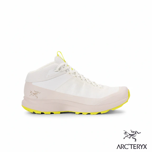 【Arcteryx 始祖鳥官方直營】Aerios FL2 中筒GT 登山鞋(蠶絲白/音速綠)