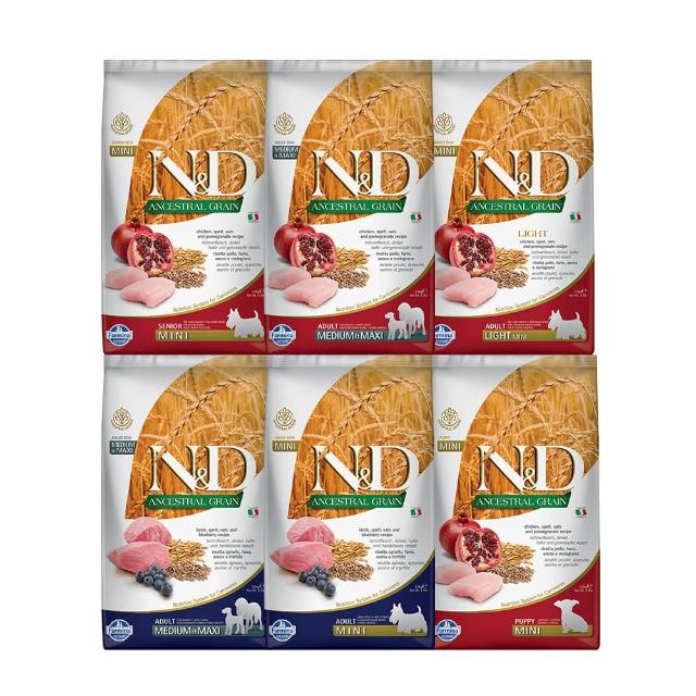 【Farmina 法米納】LD 2.5kg｜ND天然低穀犬糧 2.5公斤 母犬 低GI狗飼料(幼犬、成犬、老犬、高齡犬)