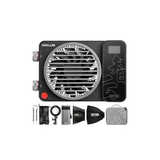 【ZHIYUN 智雲】S級福利品 100W COB MOLUS X100 PRO 專業版 套裝+迷你柔光罩(公司貨)