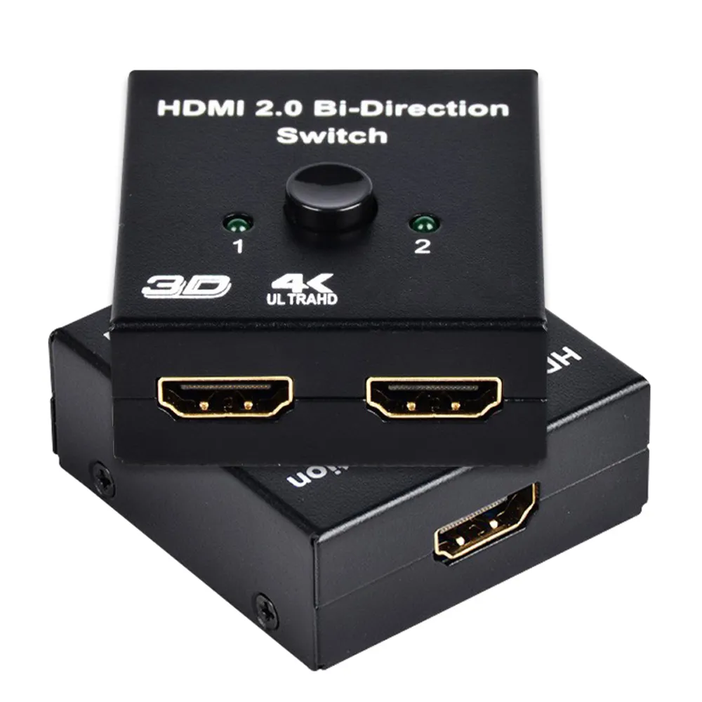 【LineQ】HDMI 2.0版4K雙用雙向切換器轉換器BW-20H
