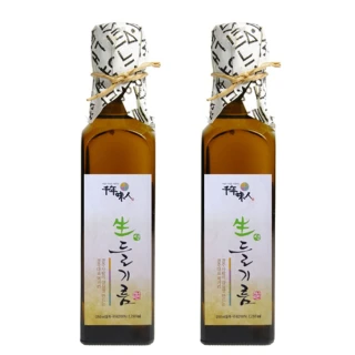 【千年味人】初榨冷壓紫蘇油 韓國自然農法栽種 2瓶組(250ml/瓶)