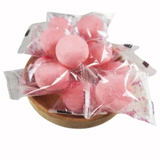 【甜園】紅圓棉花糖 200g 買3送3共6包(拜拜糖果、棉花糖、拜拜、過年、冬至、湯圓糖果 、免煮湯圓)