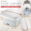 【KINYO】PTC陶瓷加熱摺疊泡腳機/恆溫足浴機/IFM-7001(紅光/氣泡/滾輪/草藥盒)