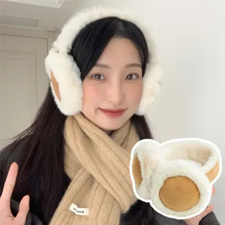 【穿搭配件】美式時尚鹿皮絨防護耳罩(防凍耳罩 保暖耳套 護耳朵 護耳帽 賞雪帽 滑雪 出國必備)