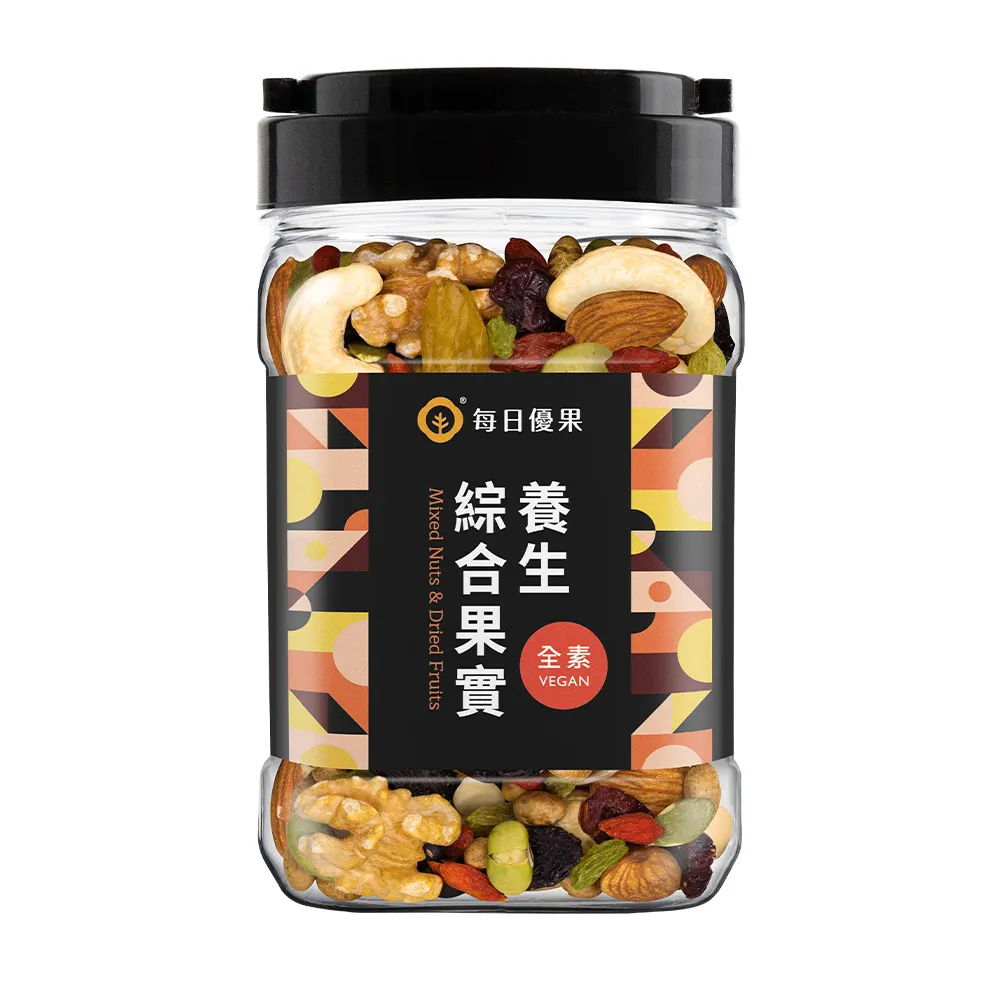 【每日優果】罐裝養生綜合果實320G(堅果)