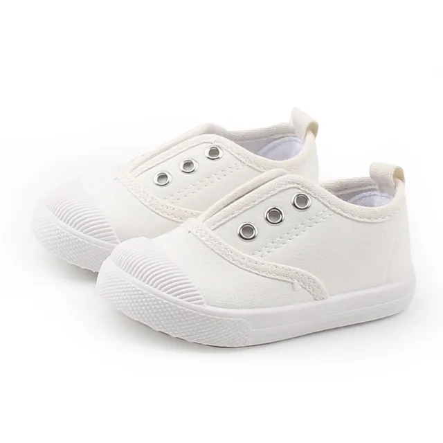 【bebehome】兒童防滑伸縮帶輕便帆布鞋(兒童軟底室內鞋/幼兒園室內鞋)