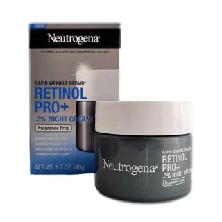 【Neutrogena 露得清】Retinol Pro+0.3%高能乳霜 無香 48g(國際平輸)