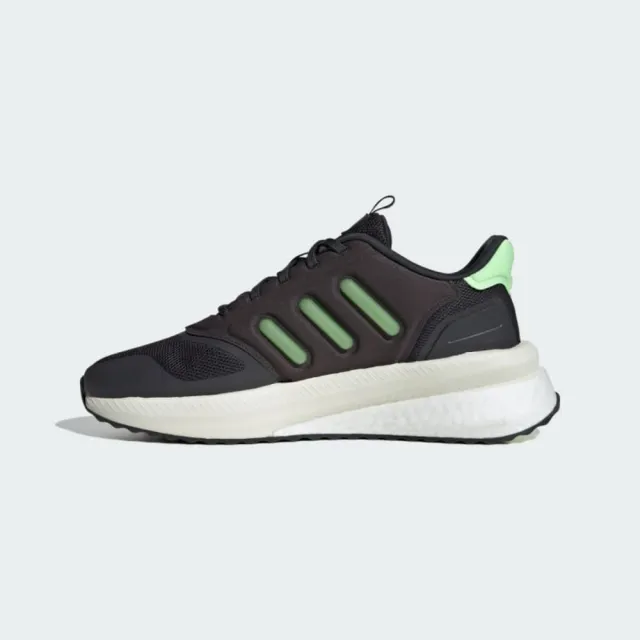 【adidas 愛迪達】Xplrphase 男 慢跑鞋 運動 休閒 輕量 支撐 緩衝 彈力 黑 綠(ID0423)