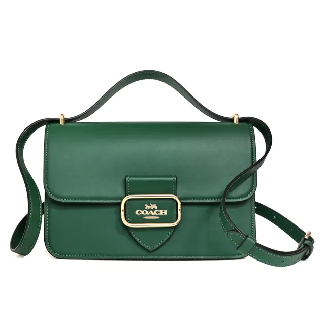 Coach riley discount top handle peacock