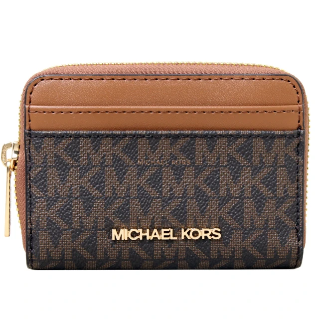 Michael Kors JET SET 多夾層拉鍊零錢卡包