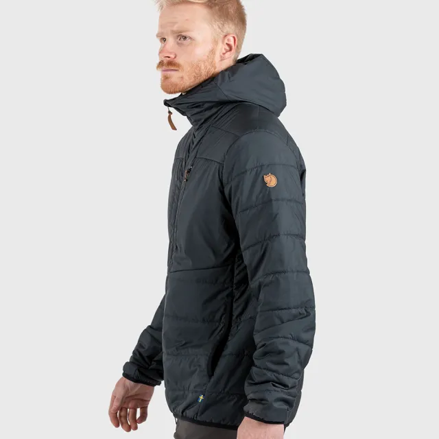【Fjallraven】Keb化纖連帽夾克 男 FR82413(050玄武岩灰 550黑 574深海藍)