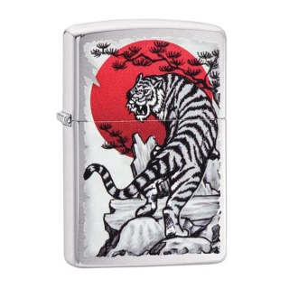 【Zippo官方直營】松間虎防風打火機(美國防風打火機)