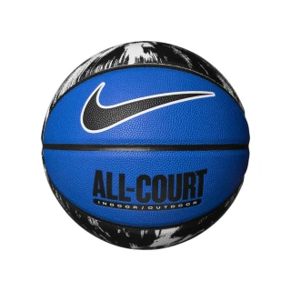 【NIKE 耐吉】籃球 運動 EVERYDAY ALL COURT GRAPHIC 8P 7號球 黑藍 N100437045507