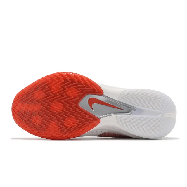 【NIKE 耐吉】Nike 籃球鞋 Zoom G.T. Cut 3 EP 白 紅 低筒 男鞋 女鞋 GT 三代(DV2918-101)