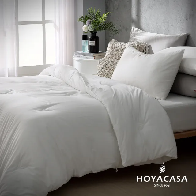 【HOYACASA  禾雅寢具】艾能溫熱抗菌冬被(雙人)