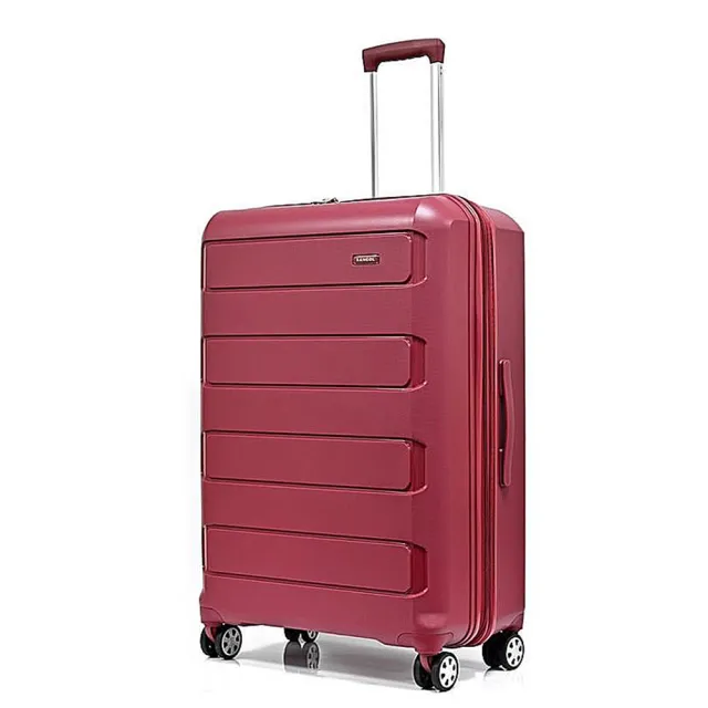 【KANGOL】英國袋鼠20+24吋輕量耐磨可加大PP行李箱-多色可選