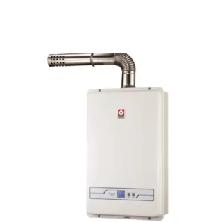 【SAKURA 櫻花】13公升強制排氣H-1335熱水器FE式NG1天然氣(SH-1335基本安裝)