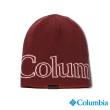 【Columbia 哥倫比亞 官方旗艦】中性-Belay Butte LOGO雙面毛帽-甜菜根紅(UCU73680IU/HF)